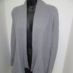 White House Black Market gray sweater size small